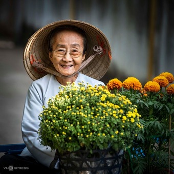 Làng hoa trăm tuổi vào mùa Tết