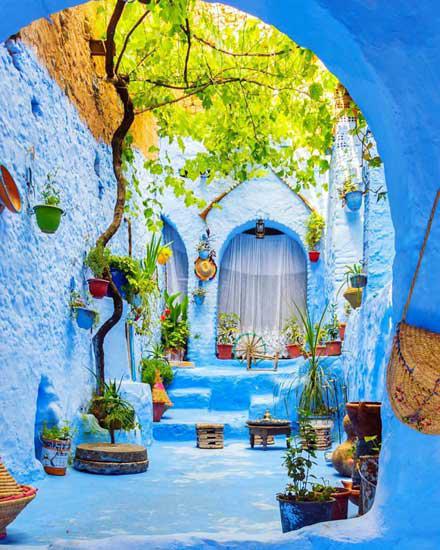 Chefchaouen: Viên ngọc xanh tươi mát của châu Phi