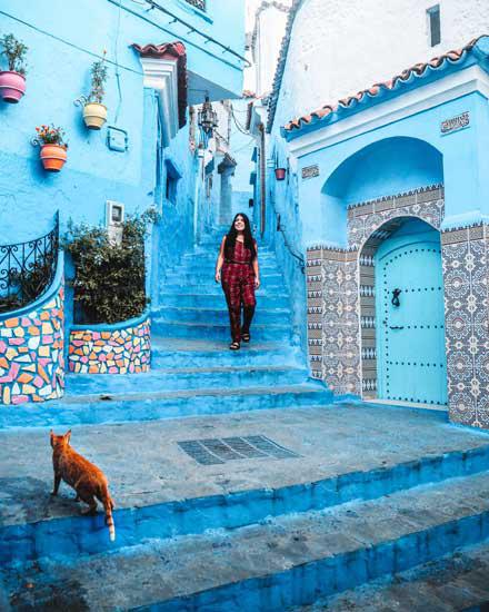 Chefchaouen: Viên ngọc xanh tươi mát của châu Phi - 4