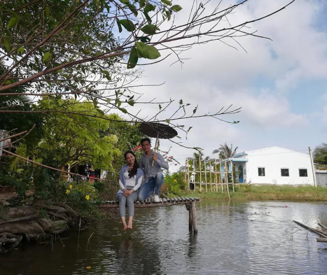 Về Cồn Chim đi câu cua, đổ bánh xèo, ăn bánh lá mơ... - 10