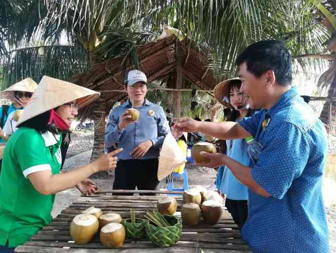 Về Cồn Chim đi câu cua, đổ bánh xèo, ăn bánh lá mơ... - 15