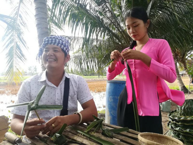 Về Cồn Chim đi câu cua, đổ bánh xèo, ăn bánh lá mơ... - 18