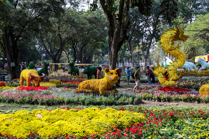 Hội hoa xuân lớn nhất Sài Gòn