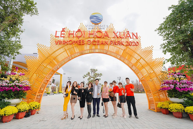 Khám phá “đảo hoa đào” giữa lòng “thành phố biển hồ” Vinhomes Ocean Park - 6