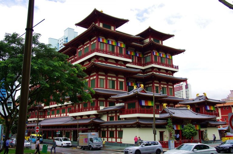 Ngôi chùa 46 triệu USD ở Singapore