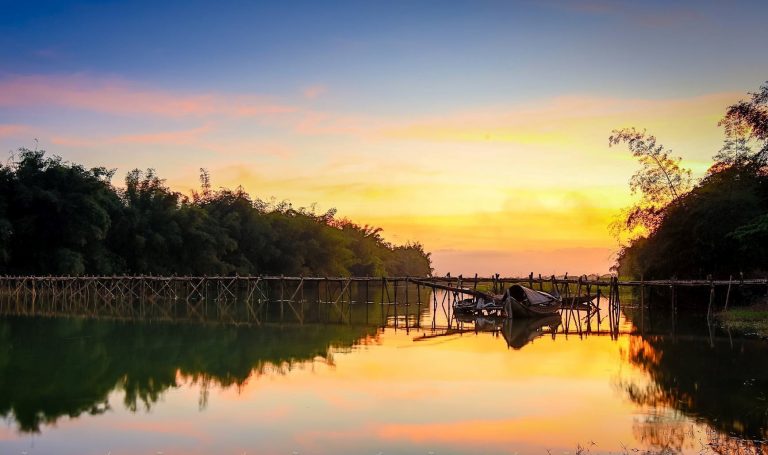 Khung cảnh làng quê miền Trung thơ mộng, đẹp say lòng Khung cảnh làng quê miền Trung thơ mộng, đẹp say lòng