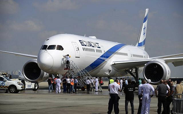 Những chiếc Boeing của hãng El Al, đỗ tại sân bay Ben Gurion, Israel. Ảnh: Tomer Neuberg/Flash90.