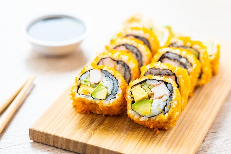 Nguồn gốc của sushi California Nguồn gốc của sushi California
