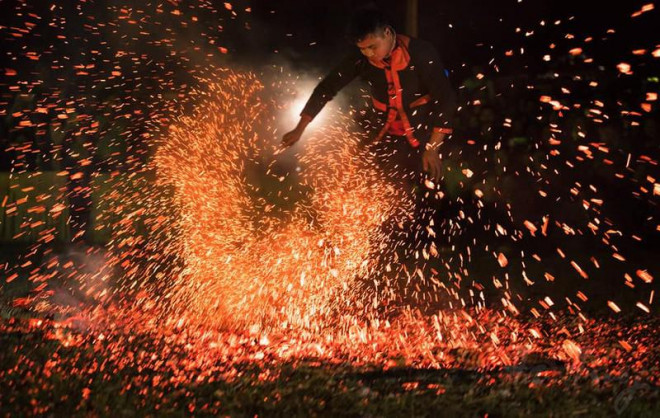 Ngỡ ngàng với “chim hồng hạc” trên dòng sông Nho Quế - 8