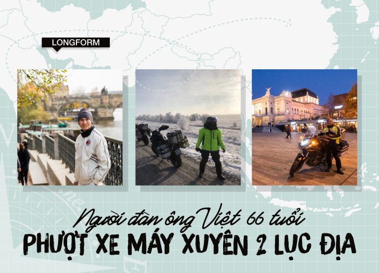 Người đàn ông Việt 66 tuổi phượt xe máy xuyên lục địa Á-Âu Người đàn ông Việt 66 tuổi phượt xe máy xuyên lục địa Á-Âu