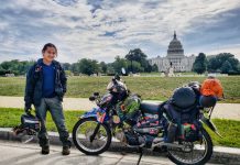 Phượt thủ Đăng Khoa đi khắp thế giới bằng xe máy trong 3 năm vừa về Việt Nam đã đến thẳng khu cách ly ở Hưng Yên Phượt thủ Đăng Khoa đi khắp thế giới bằng xe máy trong 3 năm vừa về Việt Nam đã đến thẳng khu cách ly ở Hưng Yên - Ảnh 1.