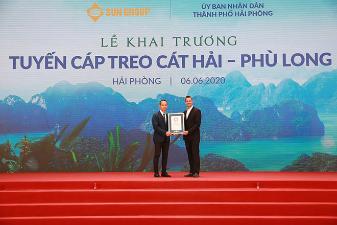 Sun Group khai trương tuyến cáp có trụ cáp treo cao nhất thế giới - 6