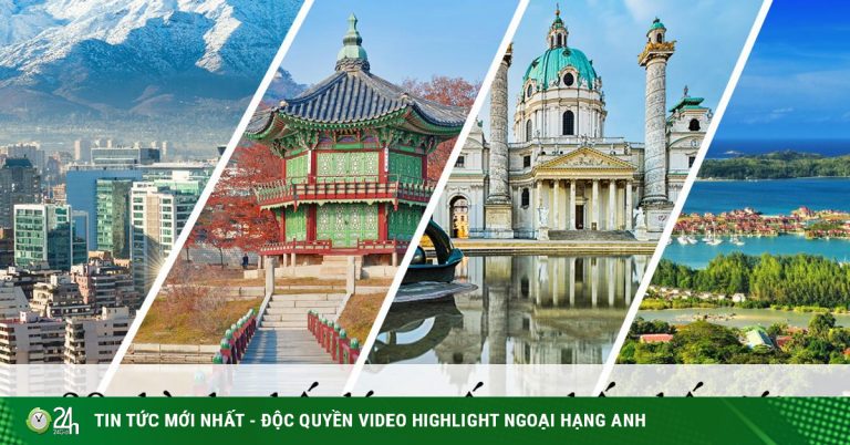 20 thành phố đáng sống nhất thế giới