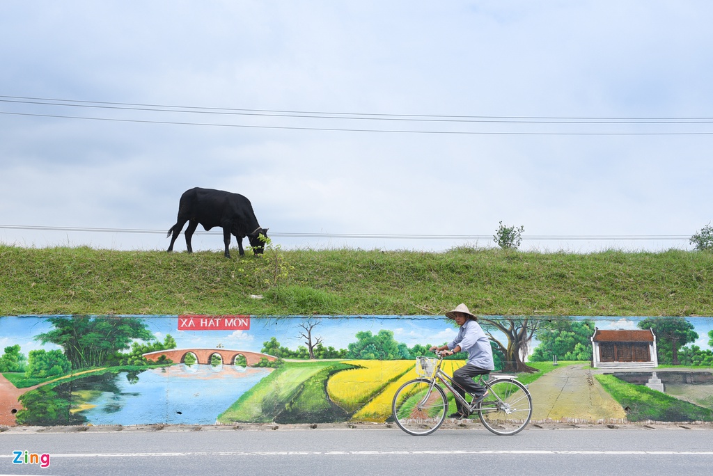 Hut mat voi con duong bich hoa dai nhat Ha Noi anh 3