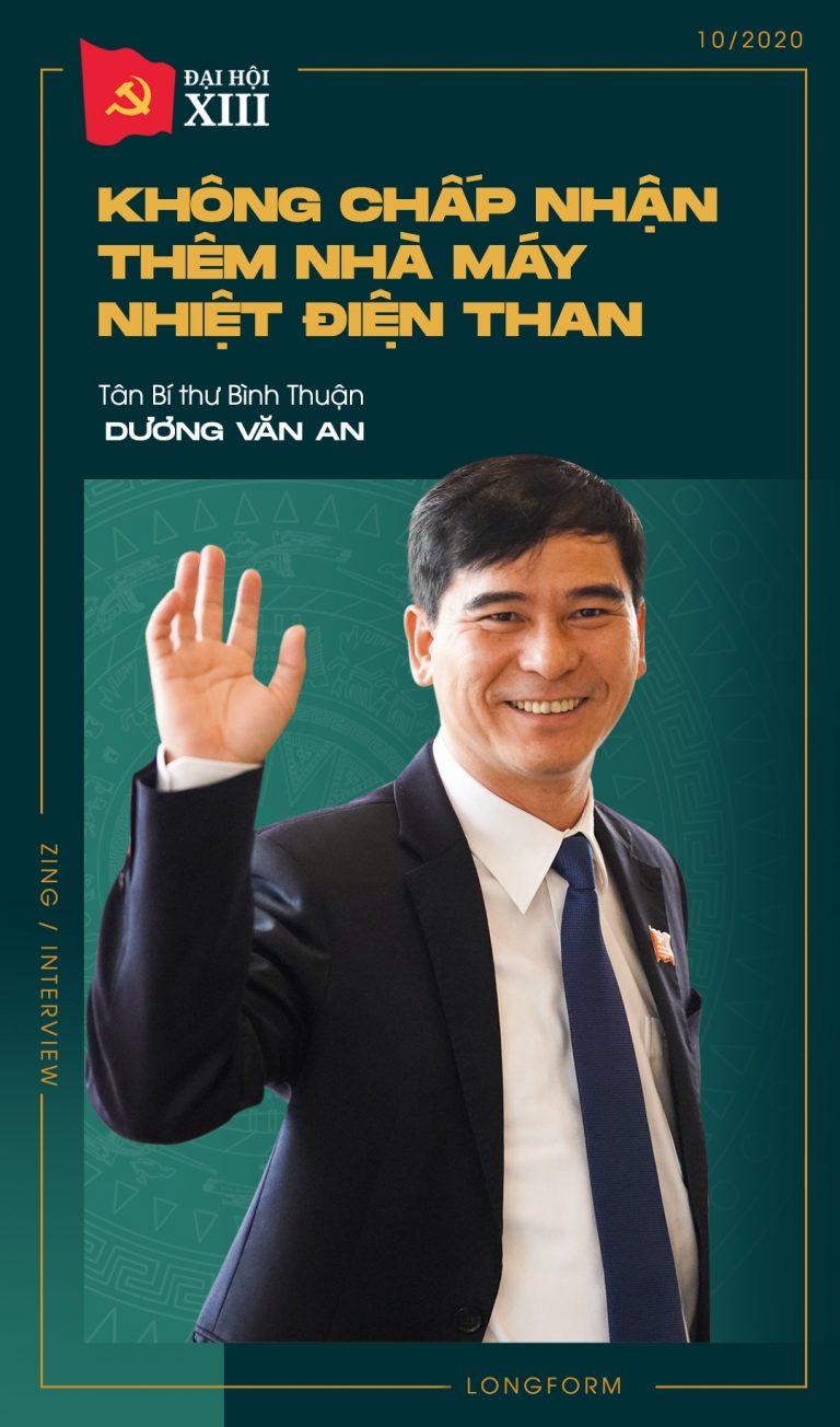 Tân Bí thư Bình Thuận: Không chấp nhận thêm nhà máy nhiệt điện than Tân Bí thư Bình Thuận: Không chấp nhận thêm nhà máy nhiệt điện than