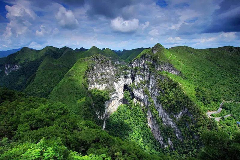 Hố sụt hiếm có, nguyên cả khu rừng nguyên sinh ẩn giấu bên trong, đặc biệt có dấu vết trăn khổng lồ - 3