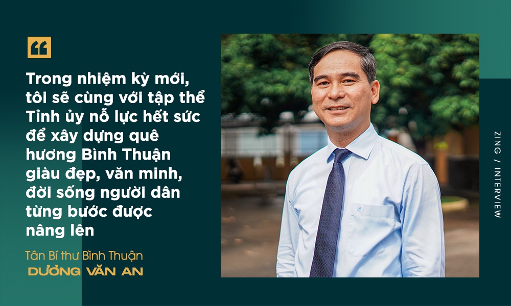 Tan Bi thu Binh Thuan Duong Van An: Thay doi tu duy quan ly anh 2