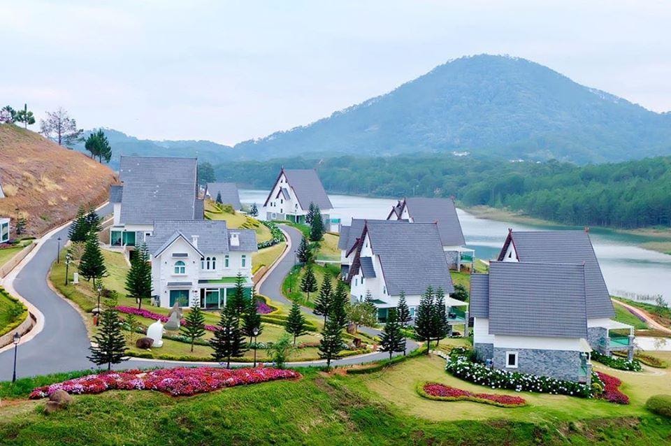 khung cảnh Dalat Wonder Resort