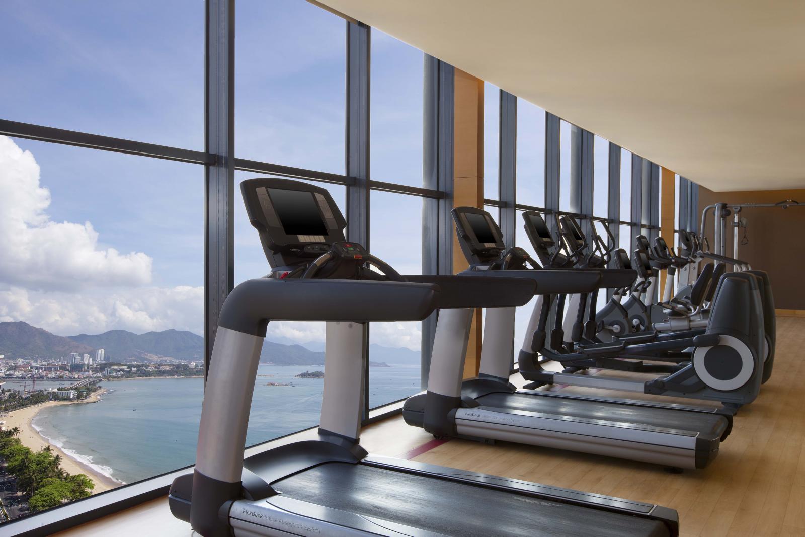 khu fitness khách sạn sheraton nha trang