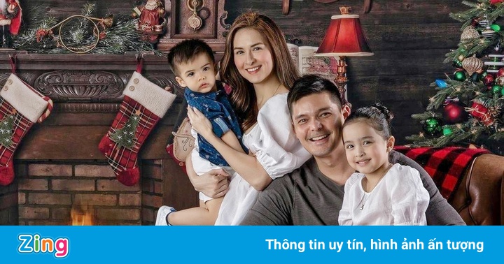 Gia đình ‘Mỹ nhân đẹp nhất Philippines’ Marian Rivera đón Giáng sinh