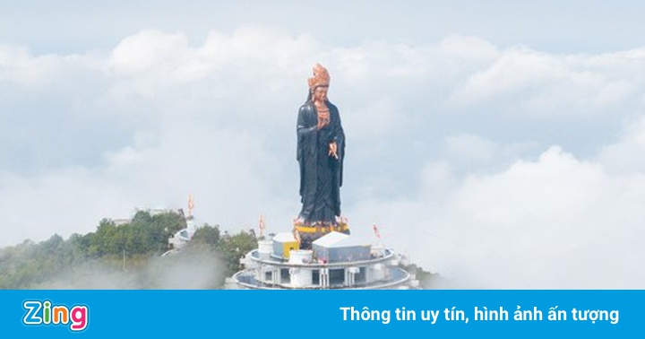 Chiêm ngưỡng tượng Phật Bà cao nhất châu Á trên núi Bà Đen