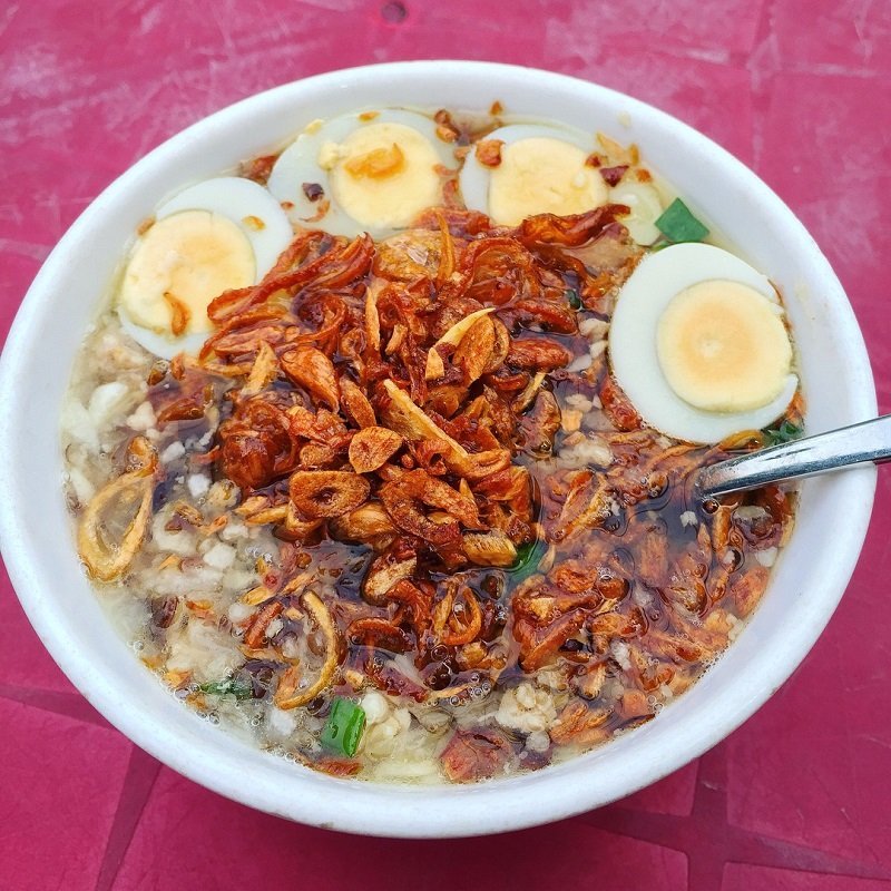 bánh đúc nóng