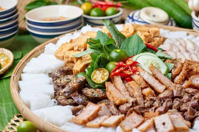 bún đậu mắm tôm