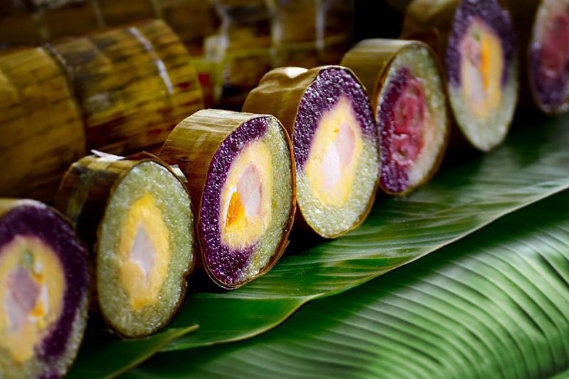 các loại bánh tét cần thơ