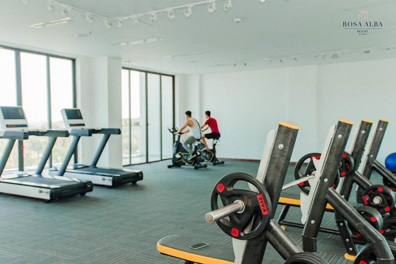 phòng gym Rosa Alba Resort & Villas Tuy Hòa