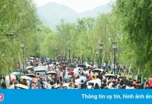 Các điểm du lịch Trung Quốc đông kín khách vào kỳ nghỉ 1/5