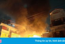 Cháy phòng trà ở TP Vinh, 6 người thiệt mạng