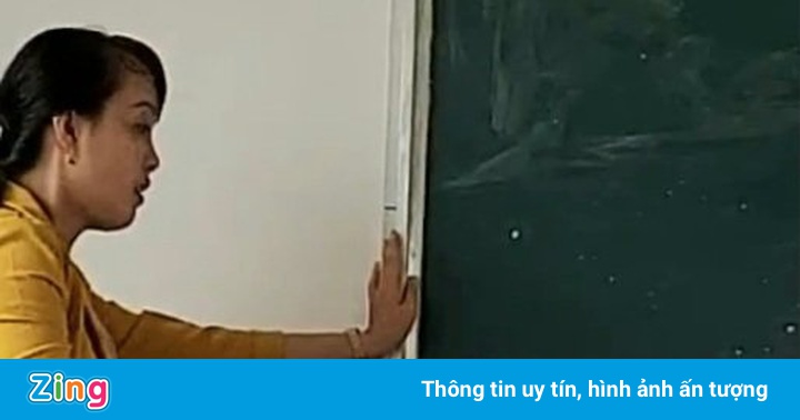 Cô giáo xin lỗi vì đánh học sinh