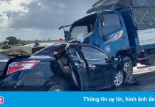 Vụ ôtô tông trực diện làm 3 người chết: Xe Vios đã lấn làn