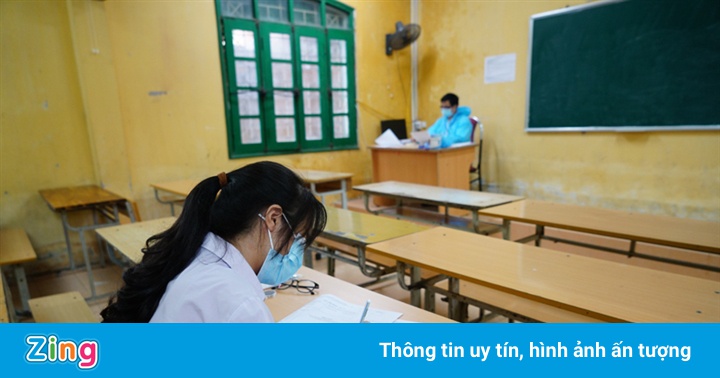 Phòng thi đặc biệt chỉ có 1 thí sinh ở Hà Nội