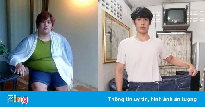 Anh chàng Thái Lan bất ngờ nổi tiếng nhờ giảm 80 kg