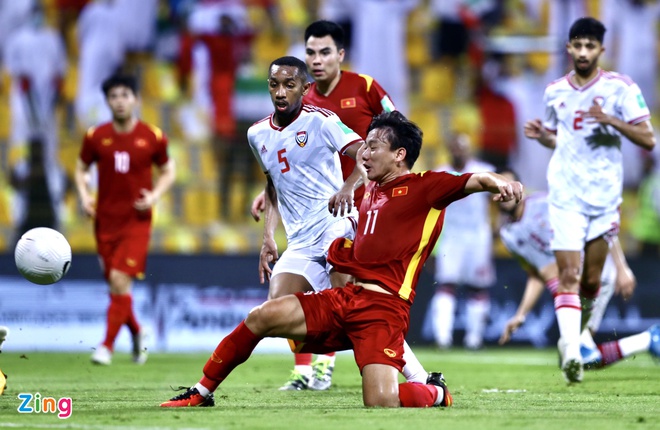 Tuyển Việt Nam 2-3 UAE: Tiến Linh, Minh Vương ghi bàn