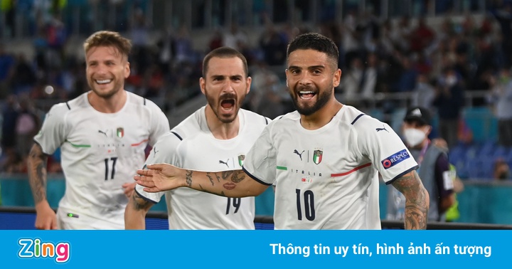 Hành trình leo dốc núi dựng đứng tại Euro của Italy bắt đầu Hành trình leo dốc núi dựng đứng tại Euro của Italy bắt đầu