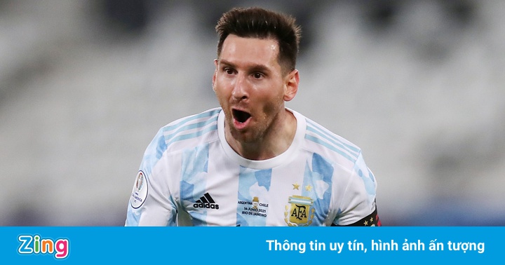 Messi đi vào lịch sử tuyển Argentina Messi đi vào lịch sử tuyển Argentina