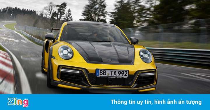 Porsche 911 Turbo S mạnh 800 mã lực với gói độ từ TechArt