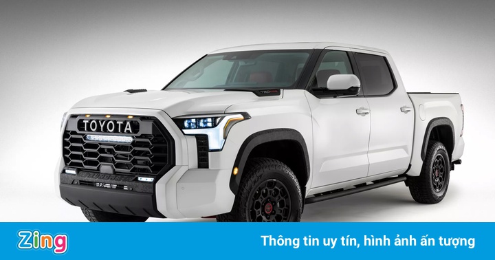 Toyota bất ngờ công bố hình ảnh của Tundra 2022