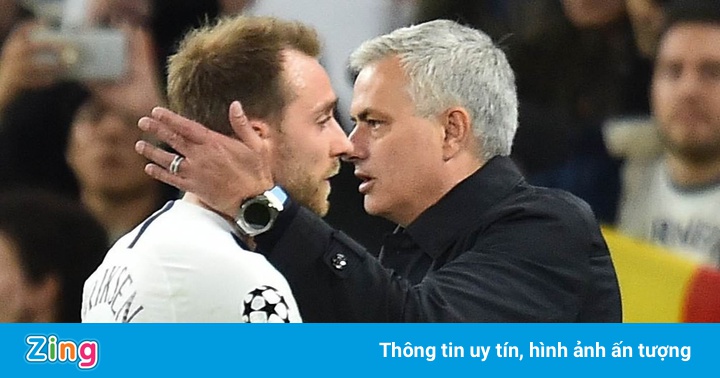 Mourinho bật khóc vì Eriksen