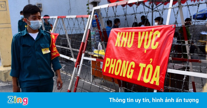 Phong tỏa 2 con hẻm trong khu tái định cư ở quận 8