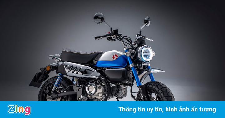 Chi tiết Honda Monkey 125 đời 2022 – hộp số 5 cấp, nâng động cơ