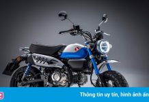 Chi tiết Honda Monkey 125 đời 2022 – hộp số 5 cấp, nâng cấp động cơ