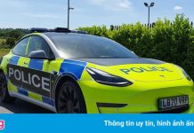 Cảnh sát Anh dùng Tesla Model 3 để truy bắt tội phạm