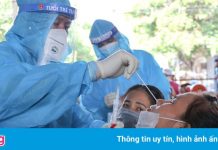 Phát hiện 3 ca nhiễm nCoV, Bình Định test nhanh cho 5.000 người