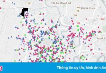 Bản đồ giúp người dân TP.HCM tìm đường tránh nơi có nguy cơ lây nhiễm