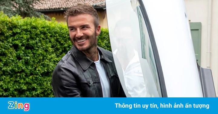 David Beckham cầm lái siêu xe Maserati MC20