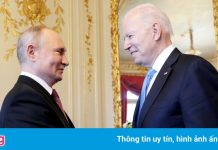 Tổng thống Putin và Biden lần đầu hội đàm trực tiếp