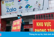Phong tỏa tạm thời siêu thị Big C Bình Dương